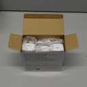 Indoor Outdoor Thermometer Wireless, 4.5 Inch Display Digital Hygrometer Thermometer Temperature Humidity Monitor with 330ft Range Sensor and Adjustable Backlight (White)