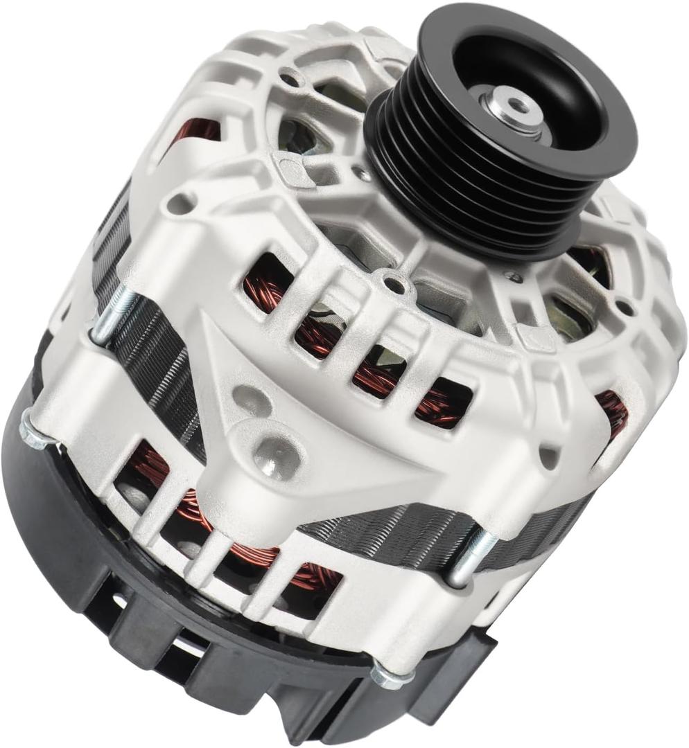 Alternator ADR0337 Compatible with 2004 2005 2006 2007 2008 Chevy Aveo/Suzuki Swift+, for 2005-2008 Pontiac Wave 1.6L, for 2006-2008 Chevrolet Aveo Hatchback, 3 pin voltage regulator 85 Amp