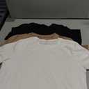 3 Pack Boys' T-Shirts Short Sleeve Crew Neck Kids Shirts Loose Fit Teen Basic Soft Plain Tees , 11-13Y