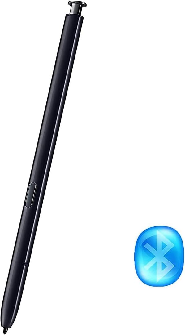 Galaxy Note 10 Plus Pen with Bluetooth Function for Samsung Galaxy Note 10 5G Stylus Pen Replacement Remote Control for Samsung Note 10, Note 10 Plus, Note 10 Ultra S Pen(Black)