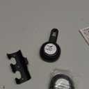 LEVERLOC Razor Holder for Shower 2 Pack, Powerful Vacuum Suction Cup Hook for Towel, Loofah, Razor, Squeegee, Damage-Free Wall Shower Hook, Shaver Holder for Bathroom, Easy to Install and Reuse, Black