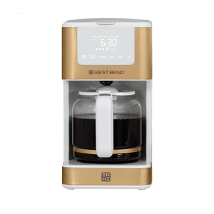 Timeless 12-Cup Programmable Coffee Maker with Brew Strength Selector for Hot and Iced Coffee, Includes 1-4 Cup Brew Option and Permanent Filter