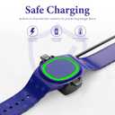 2 Pack Compatible with Disney-Magic Band Plus Charger, 3.3ft Replacement Charger Only Compatible with Disney-Magic Band+, Black