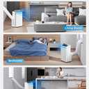 Midea 12,000 BTU ASHRAE (8,000 BTU SACC) Portable Air Conditioner, Cools up to 350 Sq.Ft., with Dehumidifier & Fan mode, Control with Remote, Amazon Alexa & Google Assistant, Easy-to-use and Install