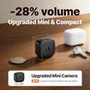 Hidden Camera,Spy Camera,4K Security WiFi Mini Camera SD Card Storage & App Control,Surveillance with Magnetic Mount,AI Motion Detection,Auto Night Vision,Compact Indoor Cameras for Home