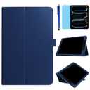6 x Case for iPad Air 11 inch M2 2024 (iPad Air 5th 2022/Air 4th 2020 10.9-inch), Slim Leather Folding Stand Full Protective Cover Case,with Stylus Pen,Screen Film (Black)