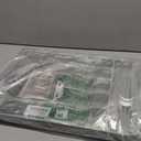 ukeetap Extra Large Expandable Silverware Organizer, BPA-Free Food-Safe Cutlery Flatware Organizer, Kitchen Utensil Drawer Organizer, Adjustable Silverware Holder for Spoons Forks Knives, Green