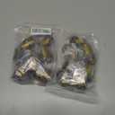 Waziaqoc 12pcs Antique Brass Caster Cups, Vintage Swivel Round Caster Cups Zinc Alloy Furniture Caster Wheels for Chair Table Shelf, 65.5mm/ 2.58inch