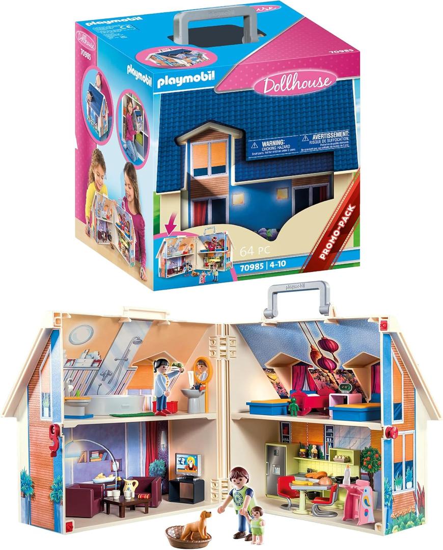 Playmobil Take Along Dollhouse, 1:12 scale