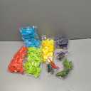 96pcs Dinosaur Train Set, Dinosaur Toys, Dinosaur Car Toy 360 Electric Climbing Race Tracks with Sound and Lights, Dinosaur Toys for Living Room, Bedroom, Girls and Boys