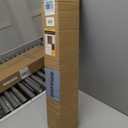 UNISHADES Cordless Bamboo Roman Shades for Windows, Blinds Size (30" W ×64" H) Colour (Highfield Teak)