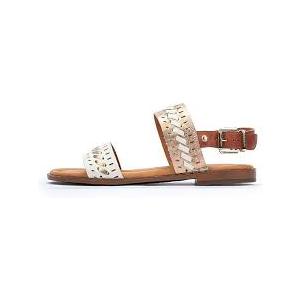 Flat Sandals Leather Algar for Girls, Size 5