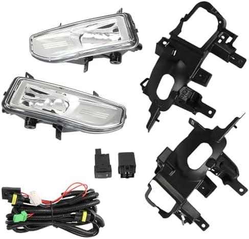 WFLNHB Fog Lights Replacement for Nissan Rogue Sport 2020-2022 Fog Lamps Halogen Assembly Driver Side and Passenger Side