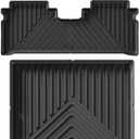 Compatible for Chery ICAR03 JAECOO J6 2025-2023 Floor Mats Trunk Mat with Backrest Mat Cover TPE Waterproof Foot Liner for Gas LHD & RHD(6pcs Sets LHD)