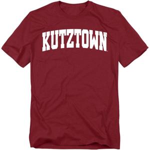 Official Collegiate School Name Arch Unisex Adult T Shirt Collection 1 (Red, S)