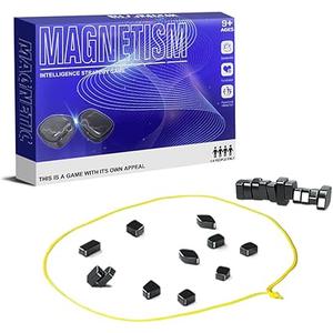 TJYAEKLTD Magnetic Chess Game, Multiplayer Strategy Game with Stones, Party Travel Desktop Magnetic Game for Children and Adults, Puzzle Strategy Games 2Pack