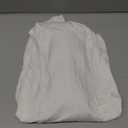 KUTUMAI Long Sleeve Formal Wedding Guest Dresses for Women Fall Modest V Neck Bodycon Maxi Cocktail Party Dress White S