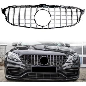 C300 Grill C300 Front Grill for Mercedes Benz without Camera Hole 2015-2018