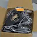 HiLIFE Steamer for Clothes, Portable Handheld Design, 240ml Big Capacity, 700W, Strong Penetrating Steam, Removes Wrinkle, for Home, Office(ONLY FOR 120V)-Black