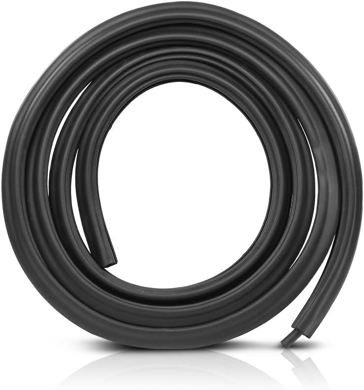 PIT66 Front Door Weatherstrip Seal Compatible with Chevy Silverado GMC Sierra 1500 2500HD 3500HD 2007-2014 Crew Cab or Regular Cab 22766400 Left Driver and Right Passenger Side