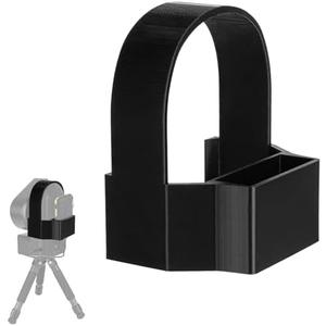 Extended Power Supply Holder Compatible with ZWO Seestar S50 | Cord Tangle-Free Portable Holder | Secure Attachment for Astronomical Observation | Durable Construction (Black)