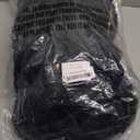 YuppieLife Fluffy Fur Bean Bag Chairs Cover for Adults(Just Cover, No Filler) 4Ft Machine Washable Large Size Lazy Sofa Cover Luxury/ Replacement（Black）