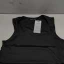 OwnTime Womens Square Neck Tank Tops Dressy Summer Sleeveless Shirts Sexy Going Out Fitted Trendy Tops T Shirts Blouses (Medium, Black)