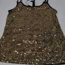 Zeagoo Women's Sleeveless Sequin Top Sparkle Glitter Top Shimmer Camisole Vest Tank Tops S
