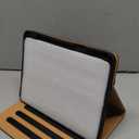 OKP Case for iPad 11-inch (A16) 2025 / 10th Generation 2022, for ipad 11th /10th 10.9 inch with Multi-Angle Viewing PU Leather Stand Cover with Pencil Holder & Pocket, Auto Sleep/Wake, Black