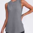 Womens Workout Tank Tops Lightweight Sleeveless Shirts for Women Loose Fit Tops for Athletic Running Tennis Yoga (S)