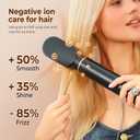 5 in 1 Blow Dryer Brush, Upgrade Hair Dryer Brush Air Curler Air Curling Wrap Styler, Detachable Hot Air Brush Negative Ion Curling Brush Iron, Hair Styling Tools for Drying Curling Straightening