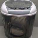 Elevon Mini Spin Dryer Portable Washing Machine, Compact Laundry for Home, Apartment, RV, Gray