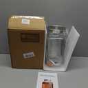 2 Gallon Glass Beverage Dispenser, 18/8 Stainless Steel Spigot and Lid - Glass Drink Dispensers for Parties - Mason Jar Drink Dispensers with Lids - Laundry Detergent Holder