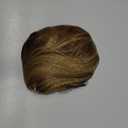 14 Inch Ponytail Extension - Clip in Ponytail Hair Extensions, Curly Wavy Pony Tails Hair Extensions, Synthetic Claw Clip Ponytail Extension for Women (Color: Chestnut Brown With Golden Highlights)