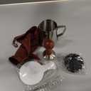 Y-Step 22 PCS Coffee Tamper Set, Espresso Accessories Kit Barista Kit, with Espresso Tamper 51mm, Frothing Pitcher, Tamper Mat, Latte Art Pen, Coffee Stirrer, Sandalwood Tamper for Espresso Machine