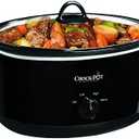 Crockpot Manual 8-Quart Slow Cooker Black