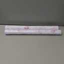 2 x HeloHo Peel and Stick Wallpaper Light Pink Floral Leaf Wall Paper Self Adhesive Removable Waterproof Contact Paper for Bathroom Living Room Bedroom Decor 15.35" X 78.7"