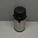 Airpot Coffee Dispenser Thermal with Pump,3L/102 Oz Insulated Stainless Steel Large Airpot Coffee Carafe Lever Action for Hot/Cold Water,Thermal Carafe for Hot Cocoa for Parties