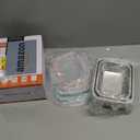 Fyrnova 8 PCS Food Storage Containers with Lids Airtight, Stainless Steel Containers Set for Kitchen Storage, Meal Prep, Lunch Containers, Microwave/Dishwasher Safe (41oz & 24oz)