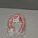 JERTOCLE Christmas Headband Xmas Hairband for Women Christmas Reindeer Headband Crystal Knotted Head Band Holiday Party Headwear Hair Accessories Gift (Red Reindeer)