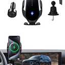 Phone Holders for Your car, Custom fit Hyundai Tucson L 2025 2026 Supports 12.3" Screens, Electric Phone Holder, Wireless Charging, Thick case Compatible, fits All Phones, Car Accessories