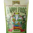 FoxFarm Happy Frog All Purpose Fertilizer - with Active Soil Microbes - Fast Acting Organic Gardening Plant Care - Nutrient Rich Plant Food Outdoor and Indoor  NPK 6-4-5 (4 lb Bag)