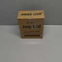 Jmoe USA Improved Jug Lid for Yeti Half Gallon and One Gallon Rambler Jugs | 2 in 1 Replacement Lid | Large Chug Spout and Leakproof Flip Straw | BPA Free Plastic | Includes 4 Straws