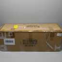 6 ft. Pre-Lit LED Flocked Snow Hinged Pine Artificial Christmas Tree with 250 White Lights