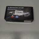 2 Pack LED Car Door Welcome Lights Projector Logo Light Ghost Shadow Lamp For Honda CRV Accessories