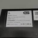 CS CELERSPORT 6 Pack Men's Ankle Socks with Cushion Athletic Running Socks (9-12, White)