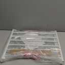 Carlson Pet Products MINI Expandable Extra Wide Pet Gate with Small Pet Door (916006), White, 18-31 inches