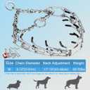 Dog Collar with Quick Release Buckle for Small Medium Large Dogs