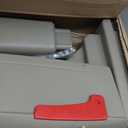 Step2 MailMaster Express Mailbox & Post, Weather Resistant, Large Outdoor Mailboxes, Made of Durable Plastic, Easy to Install, Flag Included, Mocha