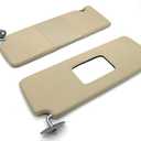 Generic Legion Part Store Sun Visors Set Compatible with Toyota Tacoma/Hilux 1995 1996 1997 1998 19999 2000 2001 2002 2003 2004 Beige 13"" X 6"" (hole to hole 1.5"")